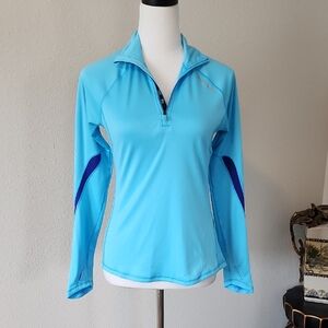 Brooks Blue Long Sleeve Top